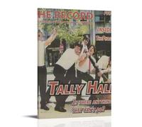 ZYNPCX Tally Hall Waterproof Poster Art Living Room Wall Bedroom Decoration Home Office And Gift Preparation Exquisite Gifts for Giving to People 12x18inch(30x45cm) Frame-style