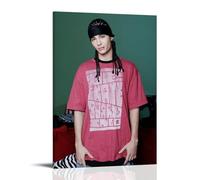 ZYNPCX Tom Kaulitz Waterproof Poster Art Living Room Wall Bedroom Decoration Home Office And Gift Preparation Exquisite Gifts for Giving to People 20x30inch(50x75cm) Frame-style
