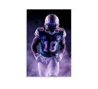 ZYNPCX Tyreek Hill Waterproof Poster Art Living Room Wall Bedroom Decoration Home Office And Gift Preparation Exquisite Gifts for Giving to People 20x30inch(50x75cm) Unframe-style