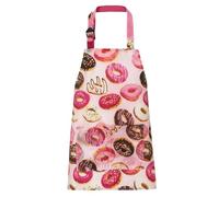 Zynqo Kids Apron, Adjustable Cartoon Style Aprons Kitchen Apron with Pocket