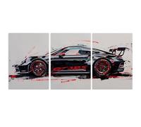 ZYNTAVA 3Pcs Car Posters, Super Car Poster, Cool Modern Posters for Bedroom, Dorm, Man Cave, Living Room, Gifts for Men Boys, Unframed, 12x16 inch