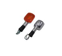 Zynther 1 Pair Turn for Signal Lights Motorcycle Indicators Flowing Flashing For Shadow VTX for Steed For Rebel Magna 250 400 750 Motorbike Turning Indicators