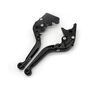 Zynther Motorcycle Brake Clutch Lever for Royal CNC Adjustable Motorcycle Folding Extendable Brake Clutch Lever Handle Accessories(A-Full-Black)