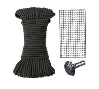 Zyntora Banister Guard, Stair Railing Net for Pet Toy, Baby Proofing Child Security Stairway Cover for Indoor Outdoor Apartment Patio Door Fence Home