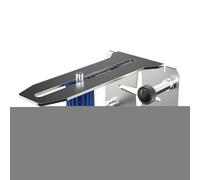 Zyntora Levels Bracket for Wall - Portable Stainless Steel Levels Rack for Wall - Power Tool Accessories, Support Holder for Engineering Measurement Professional Construction
