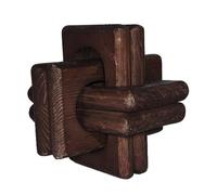 Zyntora Link Wood Knot Decor | Decorative Chain Links for Coffee Table - Modern Rustic Home Decorations for Desktop Tabletop Bookshelves Desk Living Room Shelf Racks