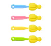 Zyntora Nipple Brushes for Baby Bottles | Water Stains Sponge Scrubber | Long Handle Bottle Cleaner for Home Kitchen Car Baby Water Milk Cup Airplane Outdoor