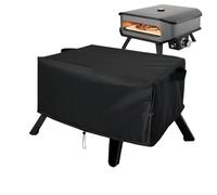 Zyntora Pizza Grill Cover for Outdoor - Waterproof Protector With Drawstring for Pizza Oven - Multifunctional Cooker Storage Accessories for Businesses Hotel Restaurant Rental Apartment