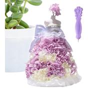 Zyntora Princess Crafts for Kids - Fashion Handmade Dress Design Kit,Creativity Handmade Arts Princess Set,for Kid Boys Girls Children Home Traveling Schools Indoor