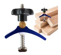Zyntora T Track Clamp,Adjustable Quick Hold-Down Fixtures | T Track Alignment Clamp | for Woodworking Carpentry Metalworking Handling Fixturing Work Holding