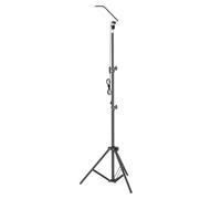 Zyntora Telescopic LED Camping Lights | LED Work Lights with Stand,High-Brightness Fishing Tripod Lamp for Canopy Tent Workshop Garage Indoor Outdoor Beach