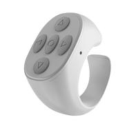 Zyntora Wireless Scrolling Ring, Remote Page Turner for E-Book Reading, Scroller Page Turner Clicker, Scrolling Ring Allowing Easy Control for Taking Pictures, Reading E-Book, Watching Short Videos