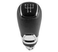ZYOTRI Auto Gear Shift Knob Head for Skoda for Octavia A7 MK3 2014 2015 2016 2017 Car Gear Stick Shift Knob Leather Gaiter Boot Cover Car Gear Handle Knob (Color : A 5 Speed)