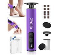 ZYOUO Cordless Electric Callus Remover for Feet, Portable 1800mAh Rechargeable, 1-9 Adjustable Speed Settings, Electric Foot File for Stable Pedicure, Nail Care, Home and Travel Use