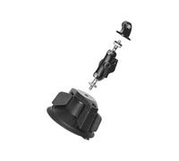 ZYOUQI Car Suction Holder for Action 6 Cameras Offering Firm Adhesion to Shaking During Bumpy Road Window Mount