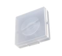 ZYOUQI Clear Data Cord Organiser Box with Water Feature Lightweight Portable Wire Storage for Electronics Cable Organiser