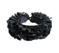 ZYOUQI Elizabethan Ruffle Detachable Faux Collar Victorian Colonial Renaissances Medieval Costume Neck Ruff Shawl Wrap Necklace Medieval Ensembles Accessory