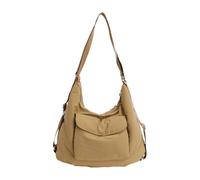 ZYOUQI Large Capacity Nylon Crossbody Bag Three Adjustable Carrying Methods for Hand Shoulder and Backpack Use During Commuting Travel