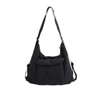 ZYOUQI Large Capacity Nylon Crossbody Bag Three Adjustable Carrying Methods for Hand Shoulder and Backpack Use During Commuting Travel