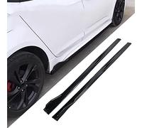 Zyph Universal Car Side Skirts for BMW 4 Series 5 Series F32 G22 F36 F33 G23 G26 E60 F10 G30 F07 F11,Spliced Side Steps Running Boards 2 Segments Side Panels Spoiler,A/Glossyblack