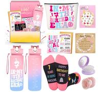 Zyphoria 7 Year Old Girl Birthday Gifts for 7 Year Old Girls Ideas Set,Cool Presents for 7 Years Olds Girls,Gifts for Age Seven Beautiful Teen Girl,7th Birthday Decorations for Sister Daughter Niece