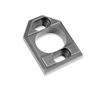 ZYPMoTo 1 14 14210 1 16 Compatible RC Car Upgrade Parts Metal Motor Mount Adjustable Fixed Seat Compatible with Remote Control Vehicles(Titanium)