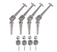 ZYPMoTo 1/16 16207 16208 16209 16210 H16 H16BM H16PL 1/14 14210 H14BM RC Car Parts Metal Coupling Nut Drive Shaft Accessories Compatible With Similar 1/16 And 1/14 Scale RC Vehicles(Titanium)
