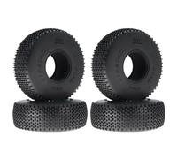 ZYPMoTo 1. 9" RC Rubber Tires 118mm Compatible with 1 10 Scale Crawlers Compatible With II III TRX6 Upgrade Set Compatible with RC Vehicles
