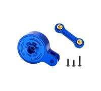 ZYPMoTo 23T 25T Metal Servo Saver With Fixed Link Compatible With 1/10 3S 4S Models Fits 1/8 Scale Vehicles Similar To OUTCAST MOJAVE VENDETTA(23T Blue)