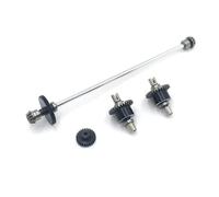 ZYPMoTo 27T Metal Drive Shaft Differential Assembly Motor Gear Upgrade Part Compatible With 1/12 Scale 124016 124017 124018 124019 RC Car Models(Silver)