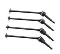ZYPMoTo 2Pcs 4Pcs Steel Rear Drive Shaft Compatible With 1 10 Scale RC Cars Like Hoss VXL 4X4 2WD Models Replacement Parts(FR)