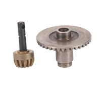 ZYPMoTo 2pcs Steel Drive Gear Ring Pinion Gear Set 13t 38t Front Rear Axle Compatible With 1 10 Scale RC Crawler Car AR60 Axle Models Like RR10 Wraith