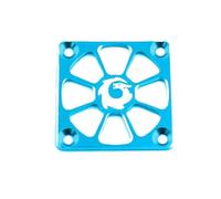 ZYPMoTo 40x40mm Aluminum Fan Guard Compatible With RC Motor And ESC Cooling Fans Ventilated Design Fits 1/8 To 1/10 Scale Models(Blue)