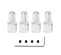 ZYPMoTo 4pcs 6888 Metal Center Drive Hub Compatible With 1 10 Scale 4X4 RC Cars Like VXL Hoss And Other Hobby Models Upgrade Part 9EMO HQ727