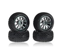 ZYPMoTo Compatible 1/8 1/16 16207 H16PL 1/14 1/12 Scale RC Car Parts Metal Wheel Hub Wheels Accessories Upgrade(Titanium)