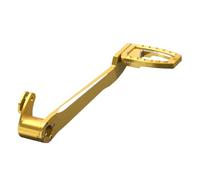 ZYPMoTo Compatible with for Street FLHX 2014 2023 Rear Brake Lever Pedal Road King FLHR Road FLTRX Ultra Limited FLHTK Electra Universal Fit Aftermarket(Gold)