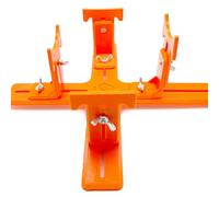 ZYPMoTo DIY Model Airplane Stand Compatible with 1/72 48 Scale Aircraft Assembled Coloring Rack Rotating Base Spray Painting Bracket Compatible With Most Model Kits(Orange bracket)