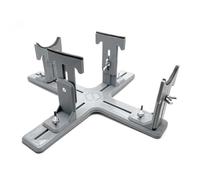 ZYPMoTo DIY Model Airplane Stand Compatible with 1/72 48 Scale Aircraft Assembled Coloring Rack Rotating Base Spray Painting Bracket Compatible With Most Model Kits(Gray bracket)