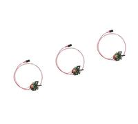 ZYPMoTo Electromagnetic Servo 0. 4g 0. 9g 1. 3g Magnetic Actuator Steering Gear With Female Plug 15mm Wire Compatible With Indoor RC Drones And Aircrafts(3pcs 0.9g)