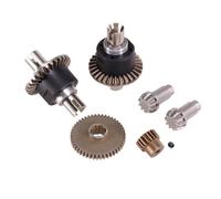 ZYPMoTo Metal Differential Assembly Upgrade Parts Compatible with 1/16 Scale RC Cars Compatible With 16101 16102Pro 16103 Q130 Models Motor Active Large Gear Accessories