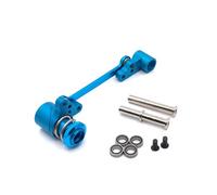 ZYPMoTo Metal Steering Upgrade Assembly Compatible With 1 14 Scale RC Cars Models 144010 144001 144002 124016 127017 124018 124019(Blue)