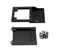 ZYPMoTo MN 78 1681 12 RC Car Steering Servo Mount Bracket Beam Upgrade Part Compatible With 1 10 Scale RC Vehicles(Black)