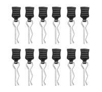 ZYPMoTo RC Body Shell Clip Pin Mount With Metal Fixing Compatible with 1 10 1 14 Scale RC Model Cars Compatible With Various RC Toy Body Spare Parts(4pcs)