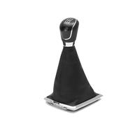 zyppk 5 Speed Manual Car Shifter Lever Cover,Fit for Ford, Focus MK2 FL MK3 MK4 MK7 Mondeo Galaxy Kuga Gaiter Boot Manual Transmission Handle top