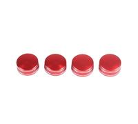 zyppk Air Conditioning Volume Radio Button Knob Cover Fit For Infiniti, G25 G27 G37 2007-2013 ac control knob cover(Red)