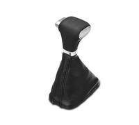 zyppk Car at Gear Shift Knob Lever,Fit for Skoda, Tiguan Touran Bora Passat Gaitor Shifter Gear Stick Knob Leather Cover Car Manual Transmission Handle top