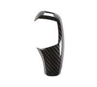 zyppk Car Gear Shift Knob Cover,Fit for, F20 F30 F31 F34 X5 F15 X6 F16 Carbon Fiber Gear Shift Head Ball Collars Handle Case Vehicle Transmission Lever knob Trim Cover