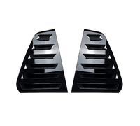 zyppk Car Side Shutter Cover Trim Sticker,Fit For VW,Fit For Golf, MK7 MK7.5 2013-2019 Vent Scoop ABS Carbon Fiber Black Auto Rear Louver Window Rear Window Shade Trim(Gloss Black)