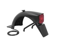 zyppk Electric Scooter Rear Fender,Fit For Segway, Fit For Ninebot, KickScooter E2 E2Plus Mudguard Bracket Support And Taillight Parts Scooter Fender Flap