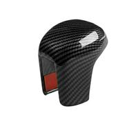 zyppk Gear Shift Knob Cover Trim,Fit For Civic, 2016-2021 Carbon Fiber Pattern Inner vehicle transmission lever knob trim cover